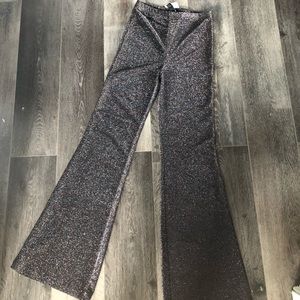 NWT - sparkly stretch bell bottom pants